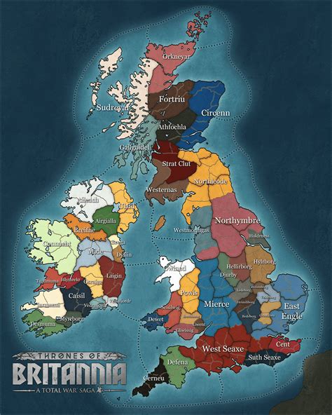 thrones of britannia workshop|total war britannia map.